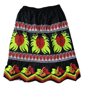 Pohnpeian Skirts floral pattern