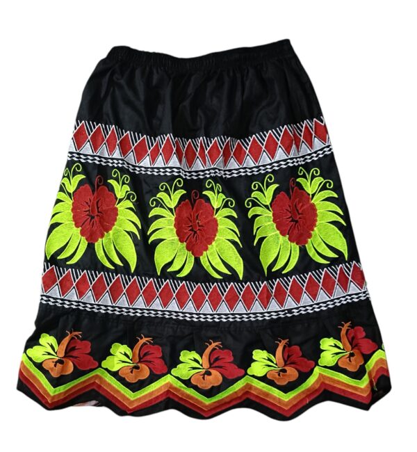 Pohnpeian Skirts floral pattern