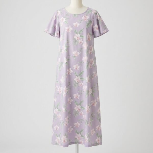 Lilac Orchid Muumuu Dress