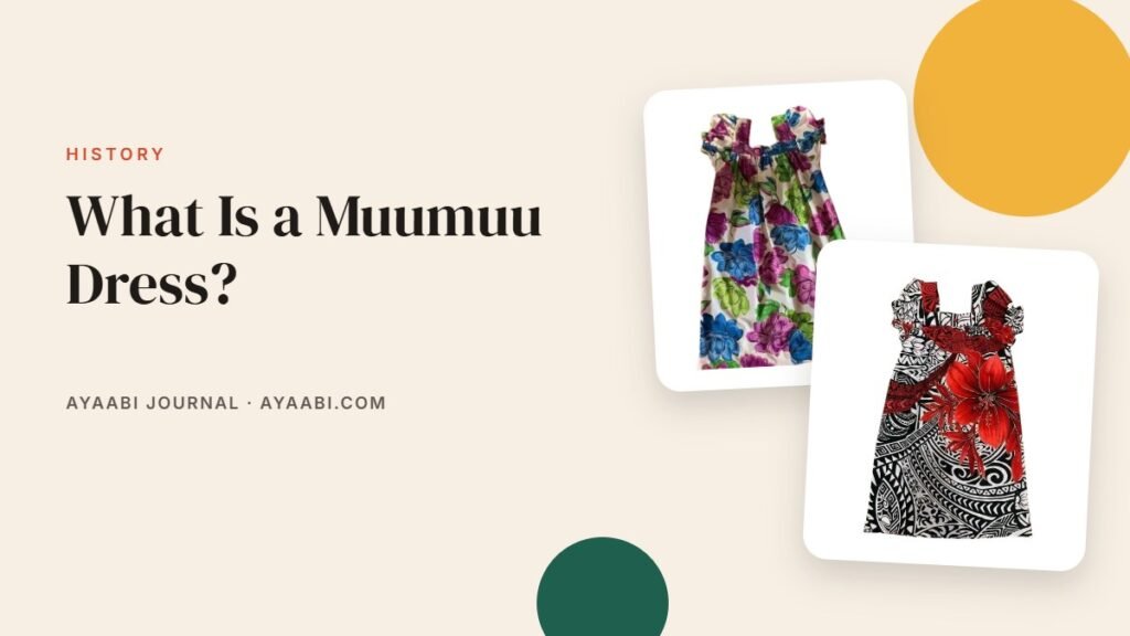 What Is a Muumuu Dress? – Ayaabi blog